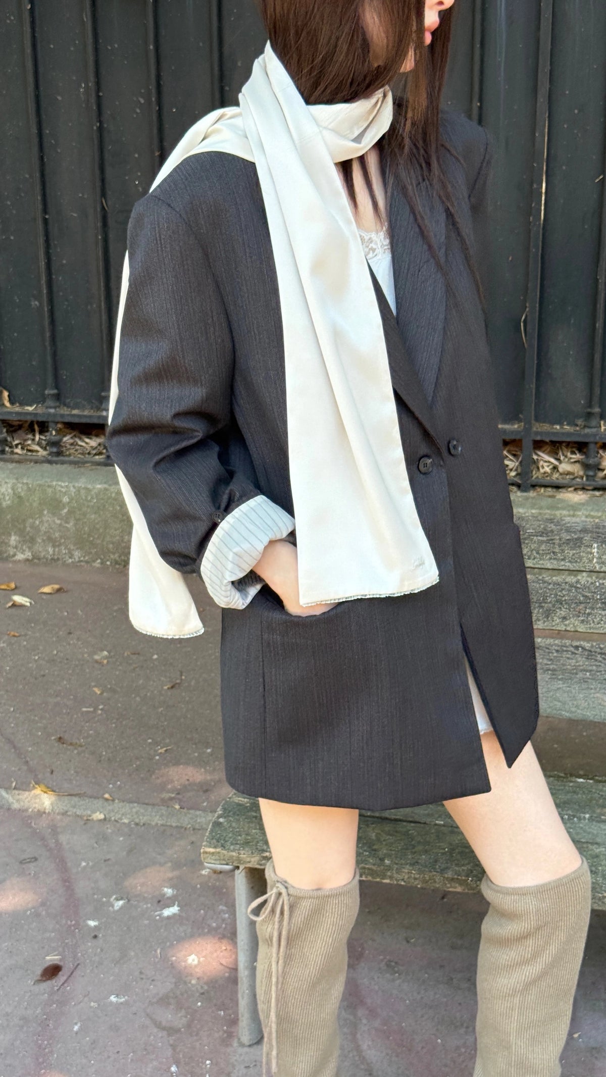 Soft Satin Scarf (2 Colors)