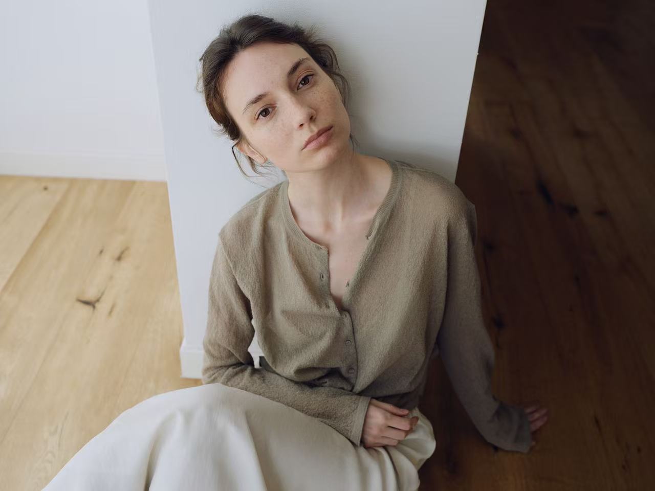 【亞麻44%棉36%】 Oriel Knit Top (3 Colors)