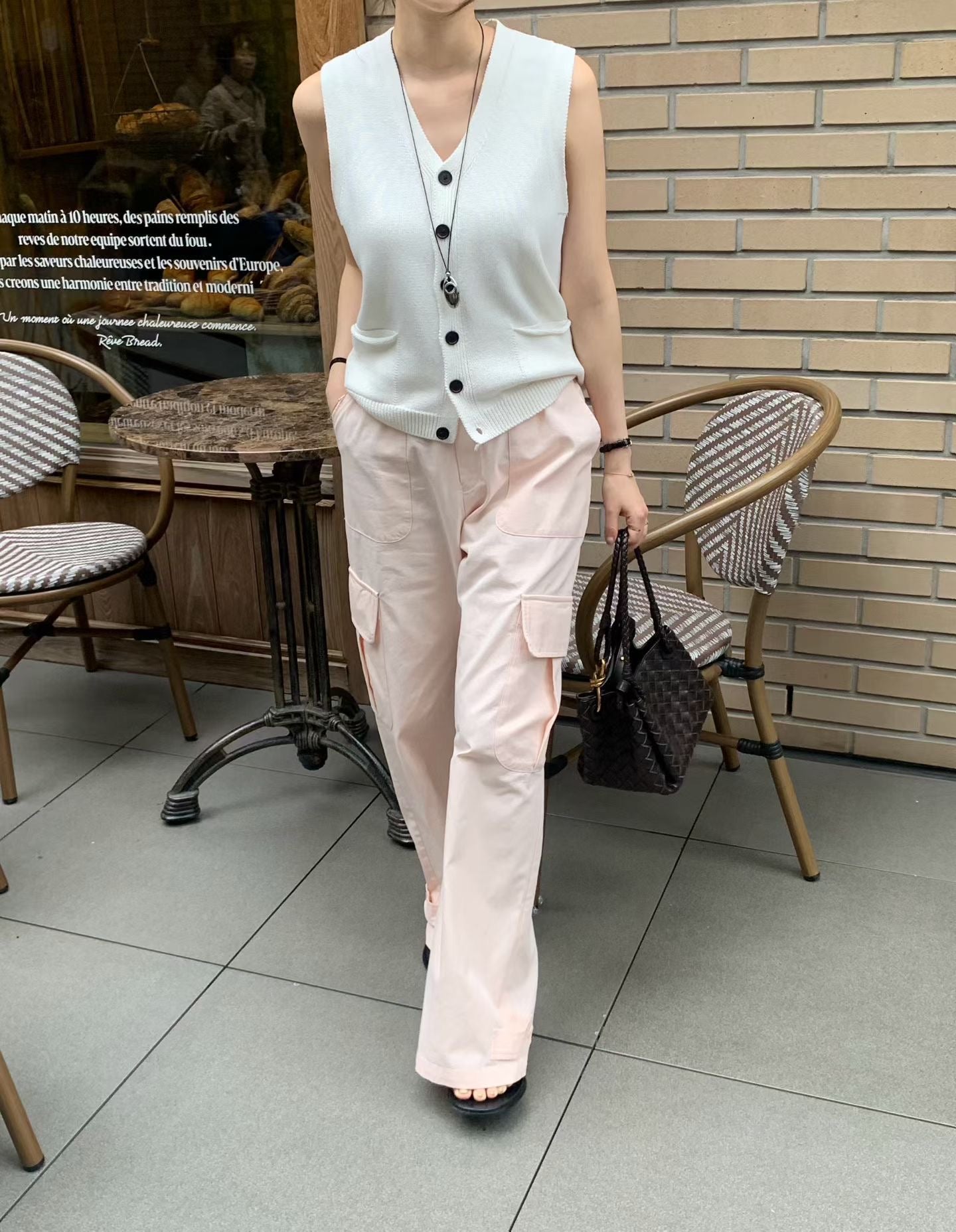 Pasithea Knit Sweater Vests (3 Colors)