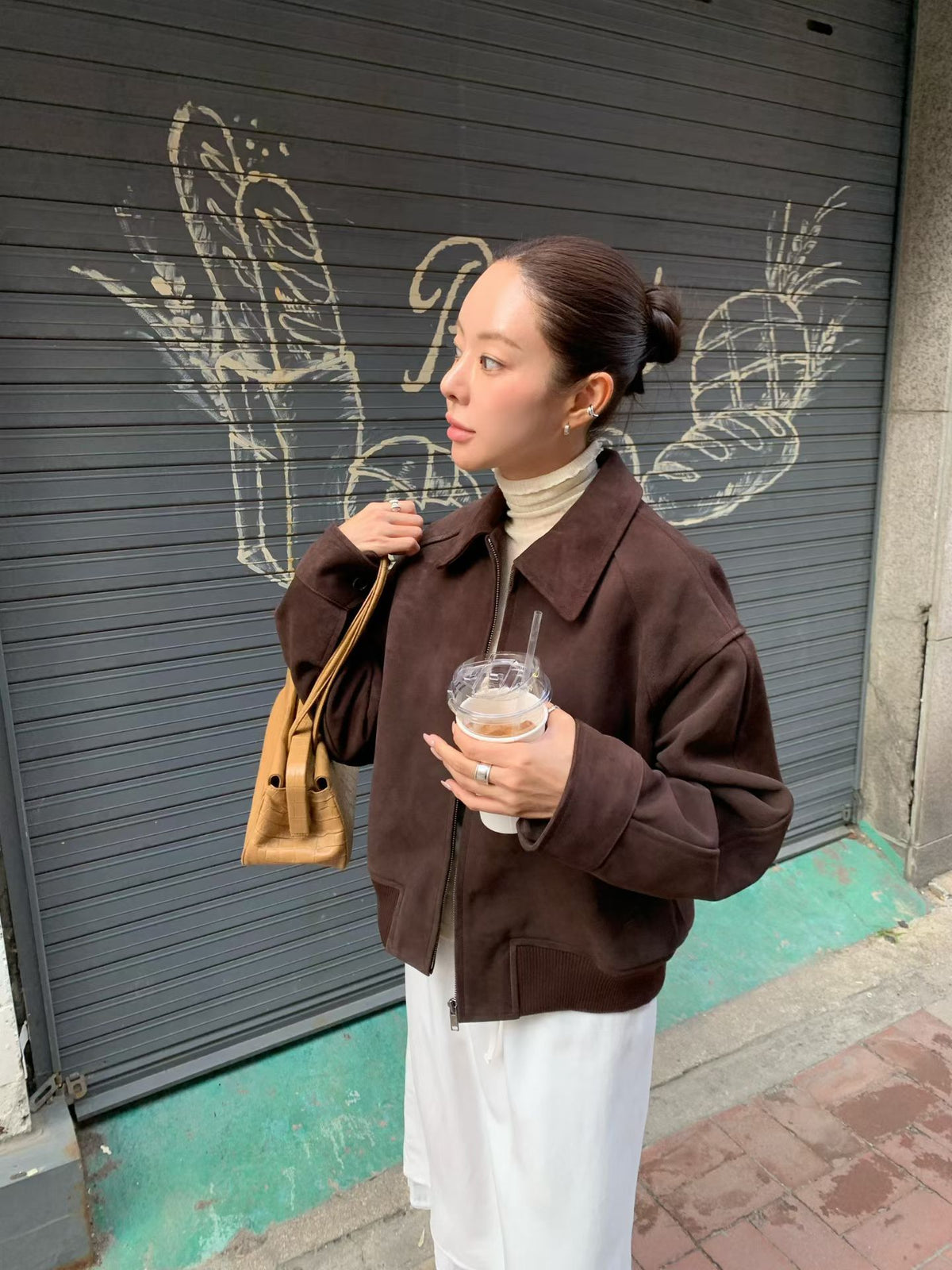 【意大利進口山羊麂皮】 Kyralie Italian Goat Suede Jacket