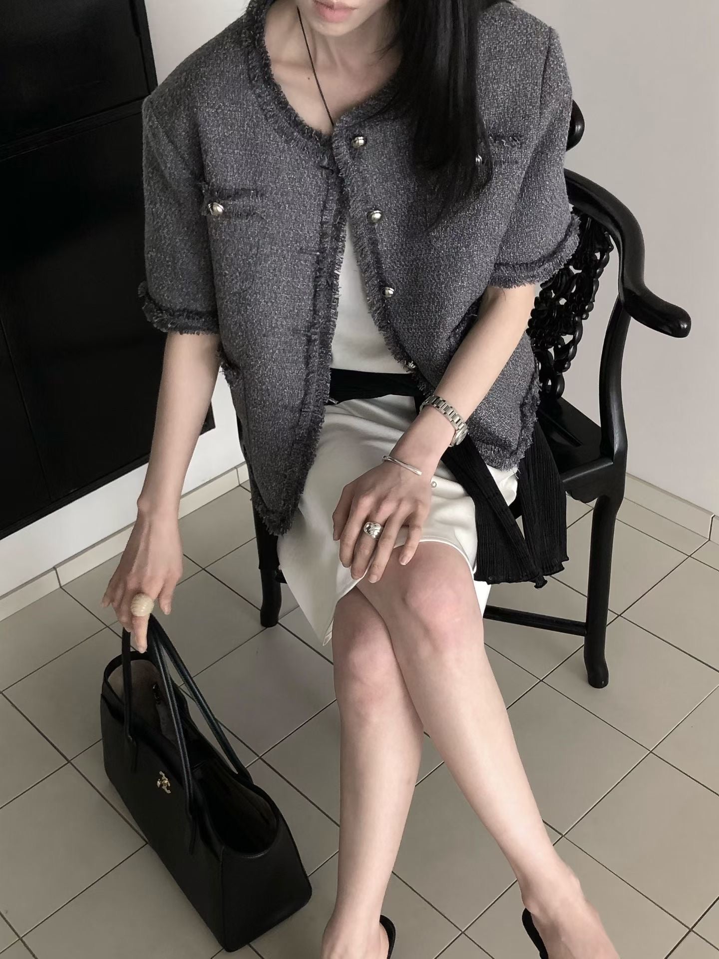 Aphrodite Tweed Jacket (3 Colors)