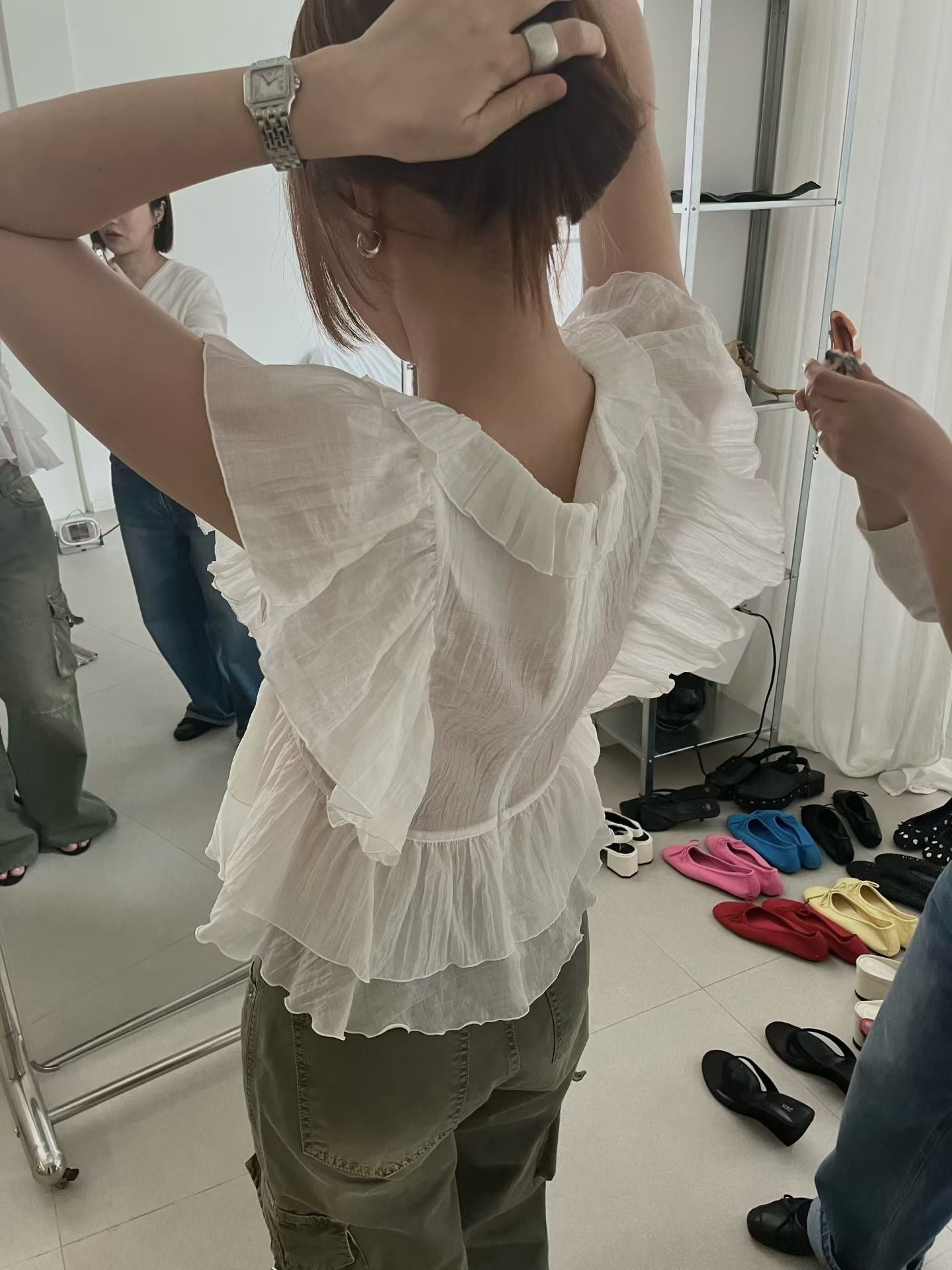 Briallen Lace Blouse (4 Colors)