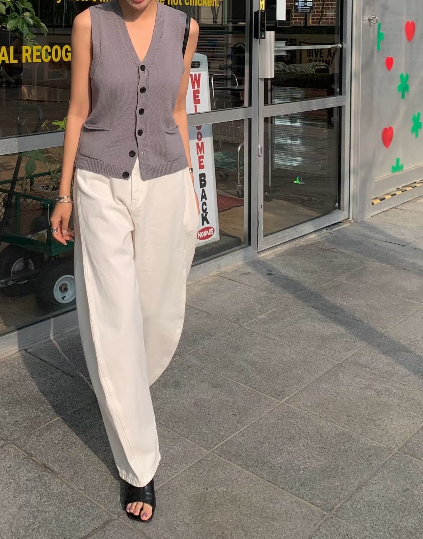 Pasithea Knit Sweater Vests (3 Colors)