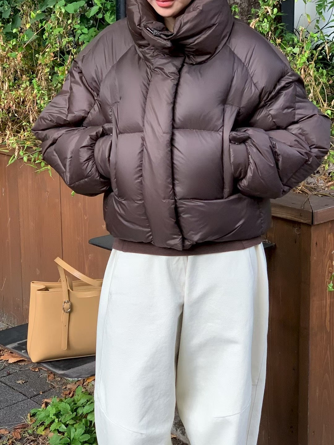 Aine 100% Goose Down Jacket (3 Colors)