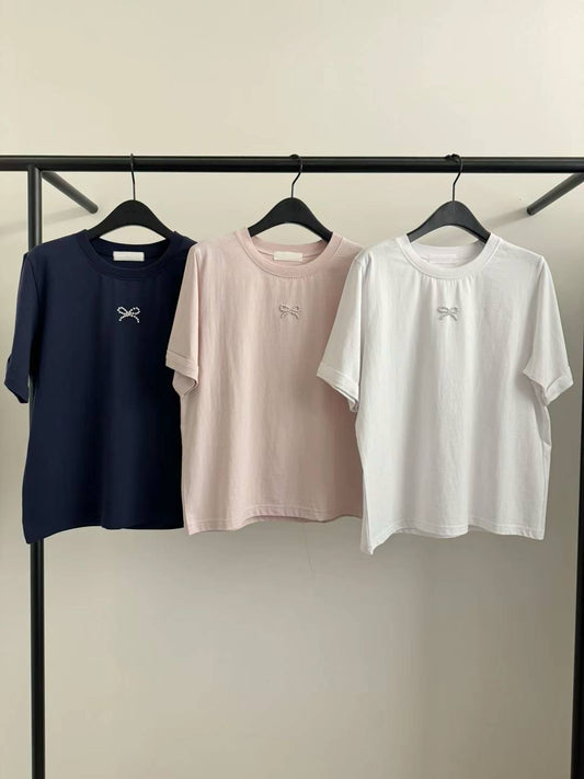 Pearl Ribbon T-shirt