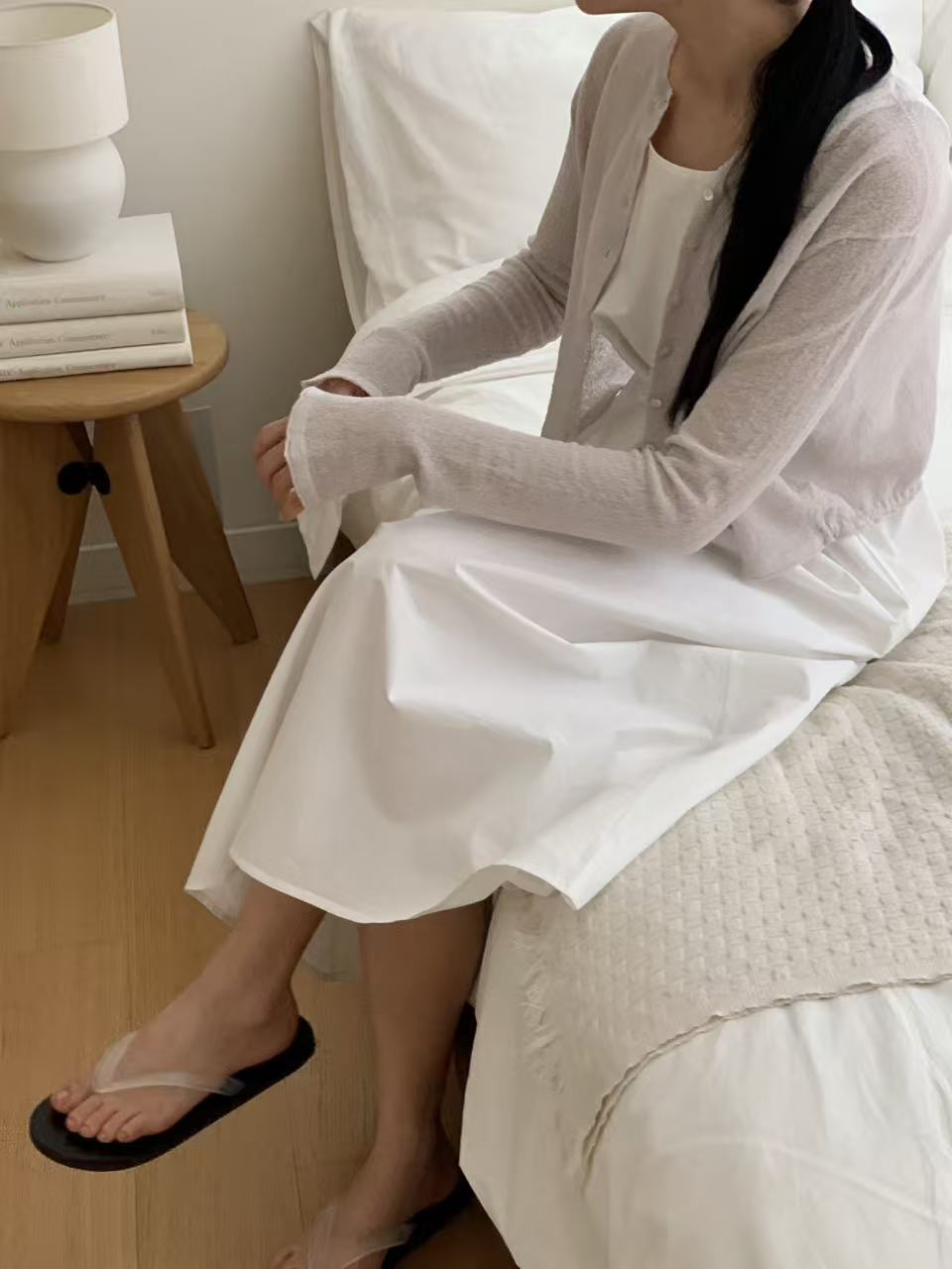 【亞麻44%棉36%】 Oriel Knit Top (3 Colors)