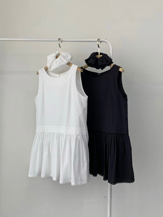 Celestia Dress with Scrunchie (2 Colors)