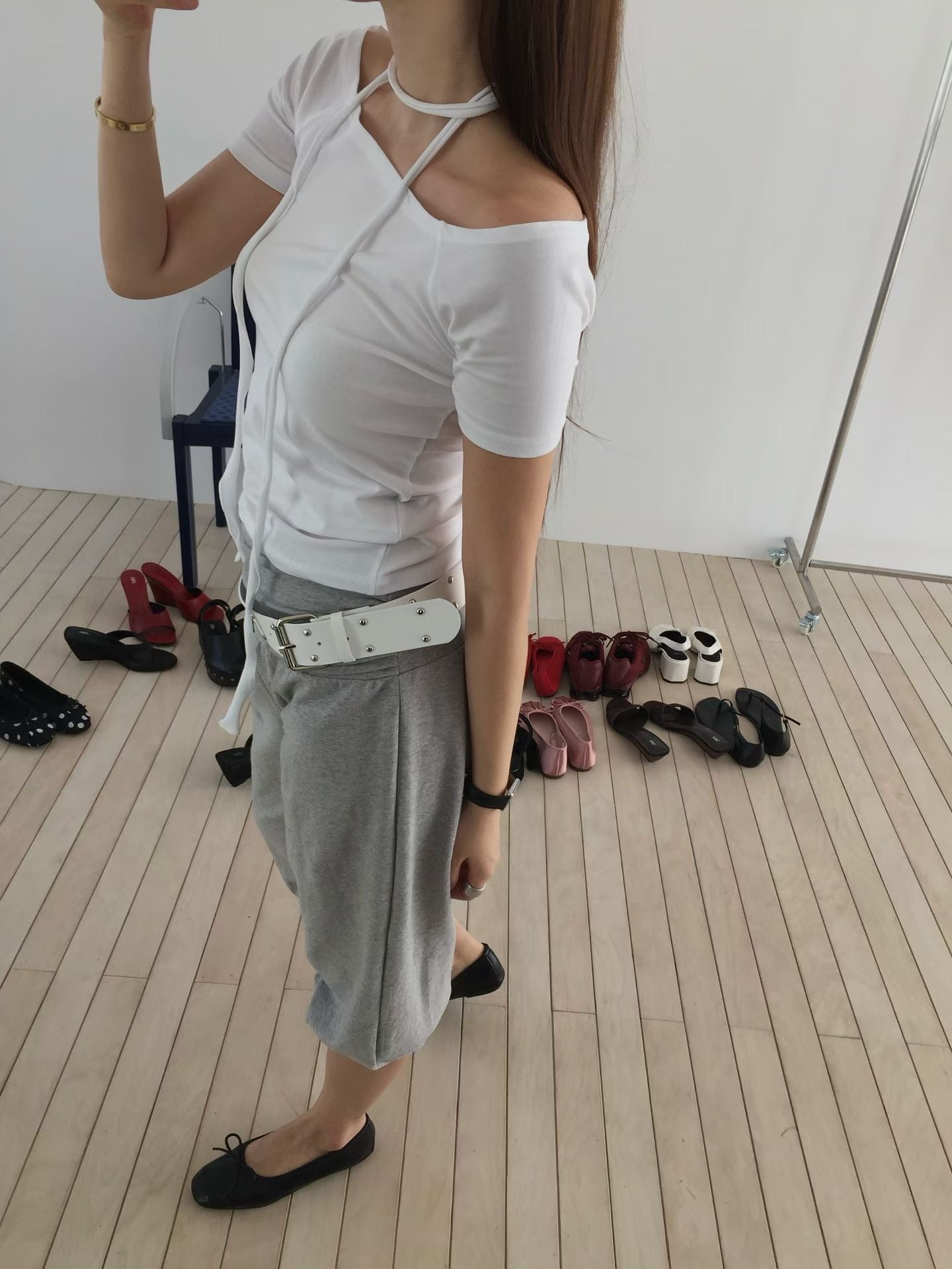 Orlaith Tee with Strap (2 Colors)