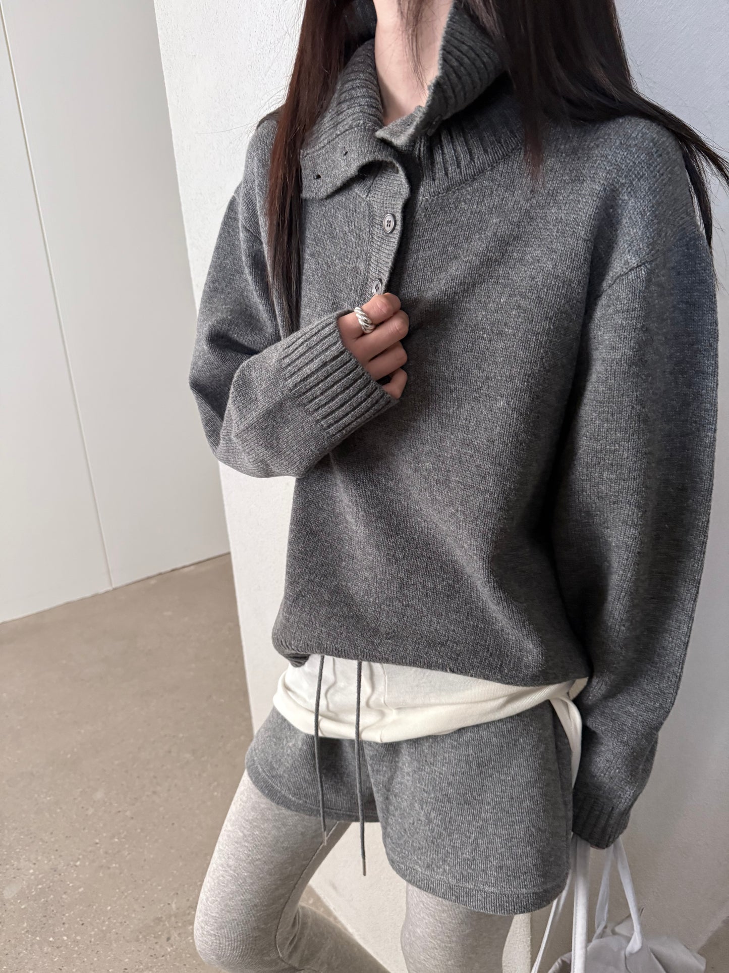 Wisteria 60% Wool Knit Top (4 Colours)