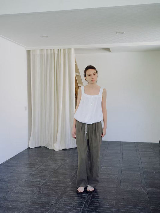 【棉100%面料】 Delara Top (2 Colors)