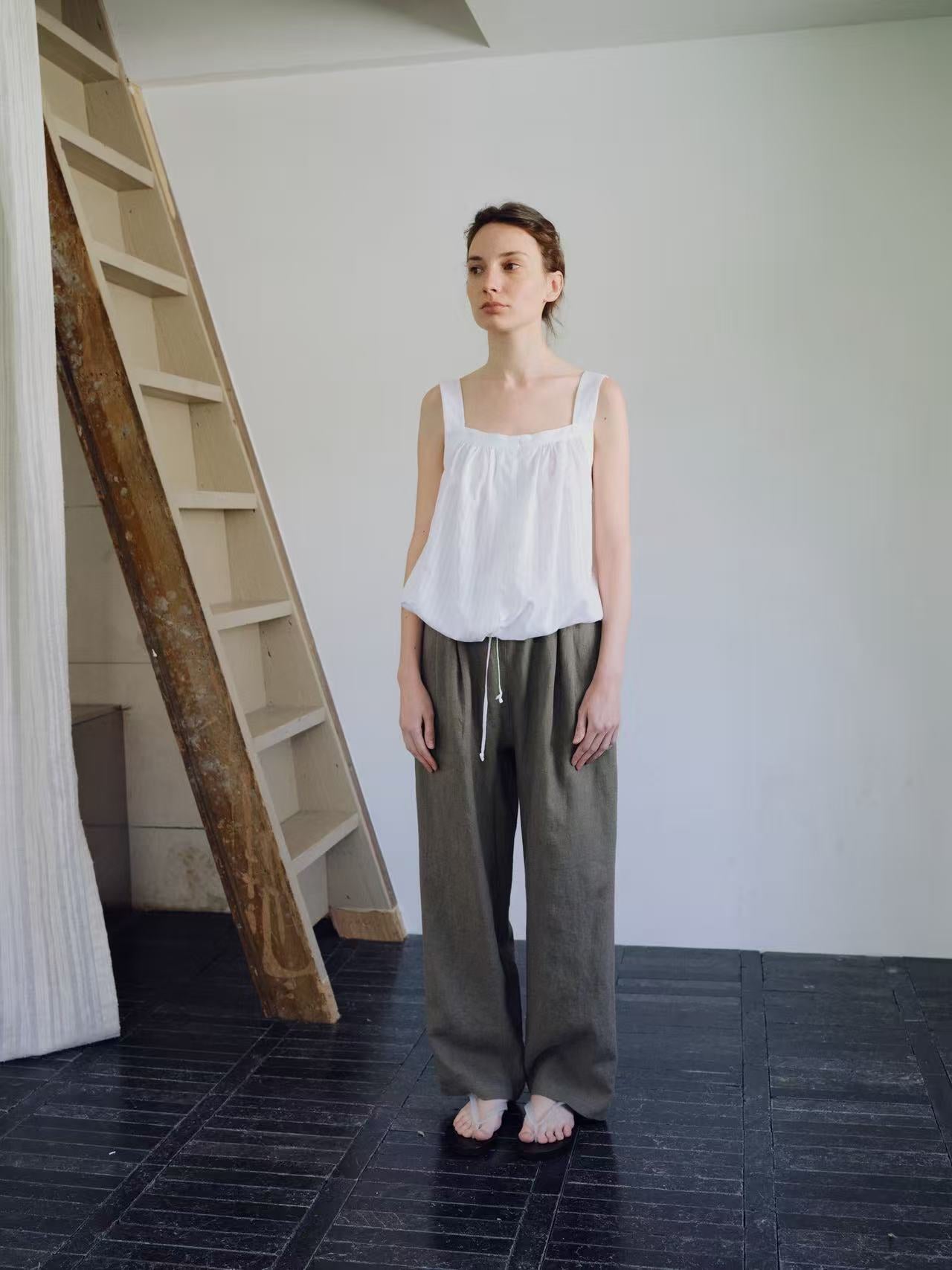 【亞麻100%】 Esperanza Pants (3 Colors)