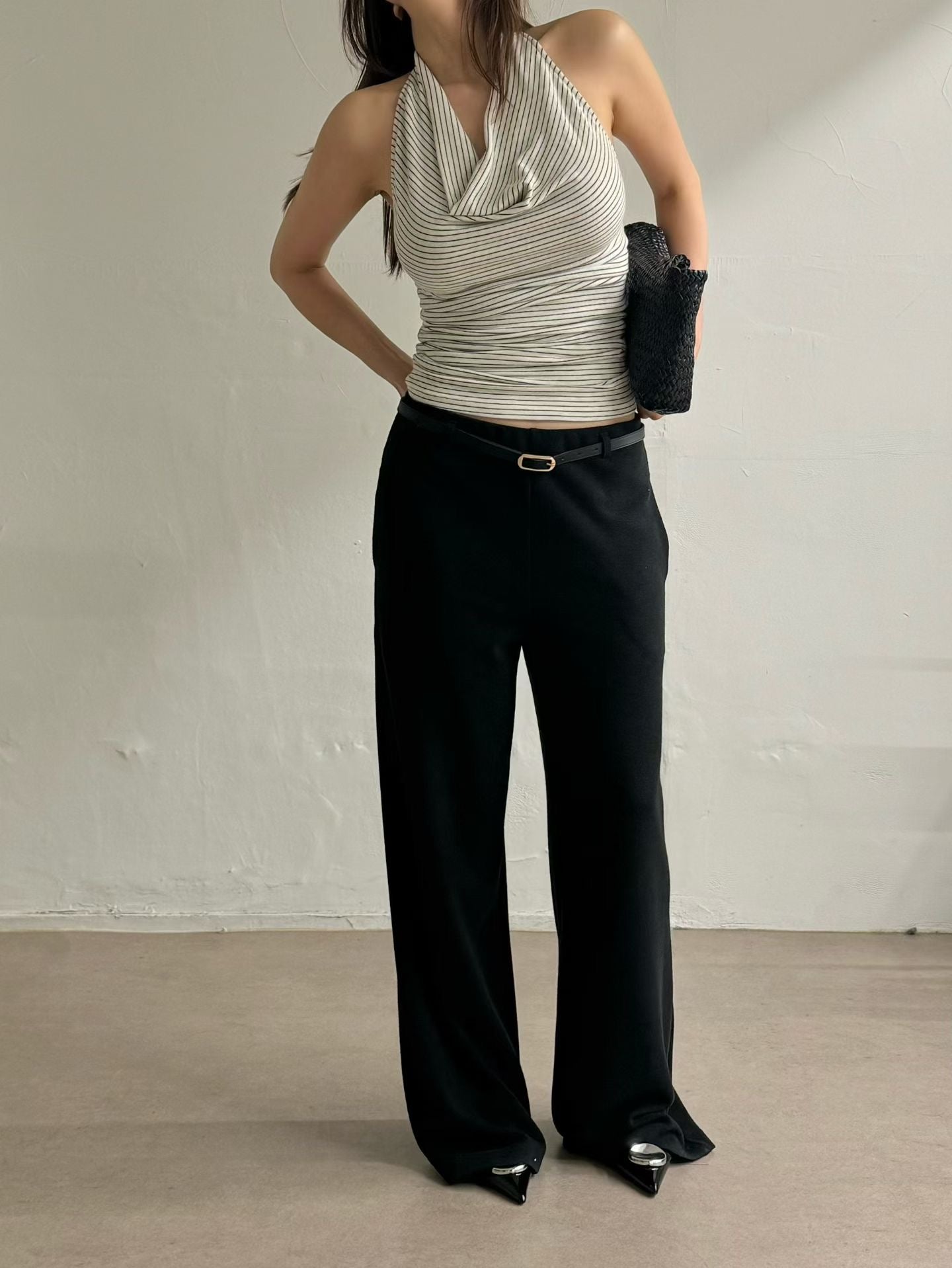 Zarielle Pants with Belt (3 Colors)