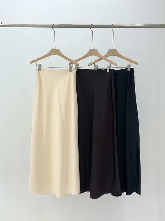 Adeline Silky Skirt (3 Colors)