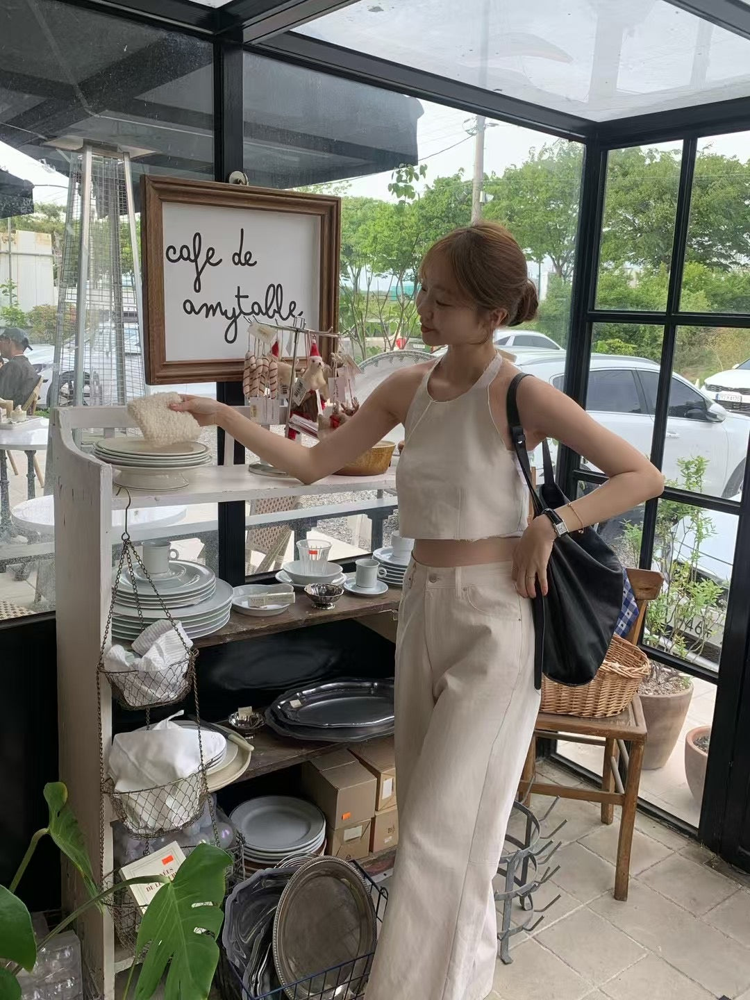 Idony Linen Top (2 Colors)