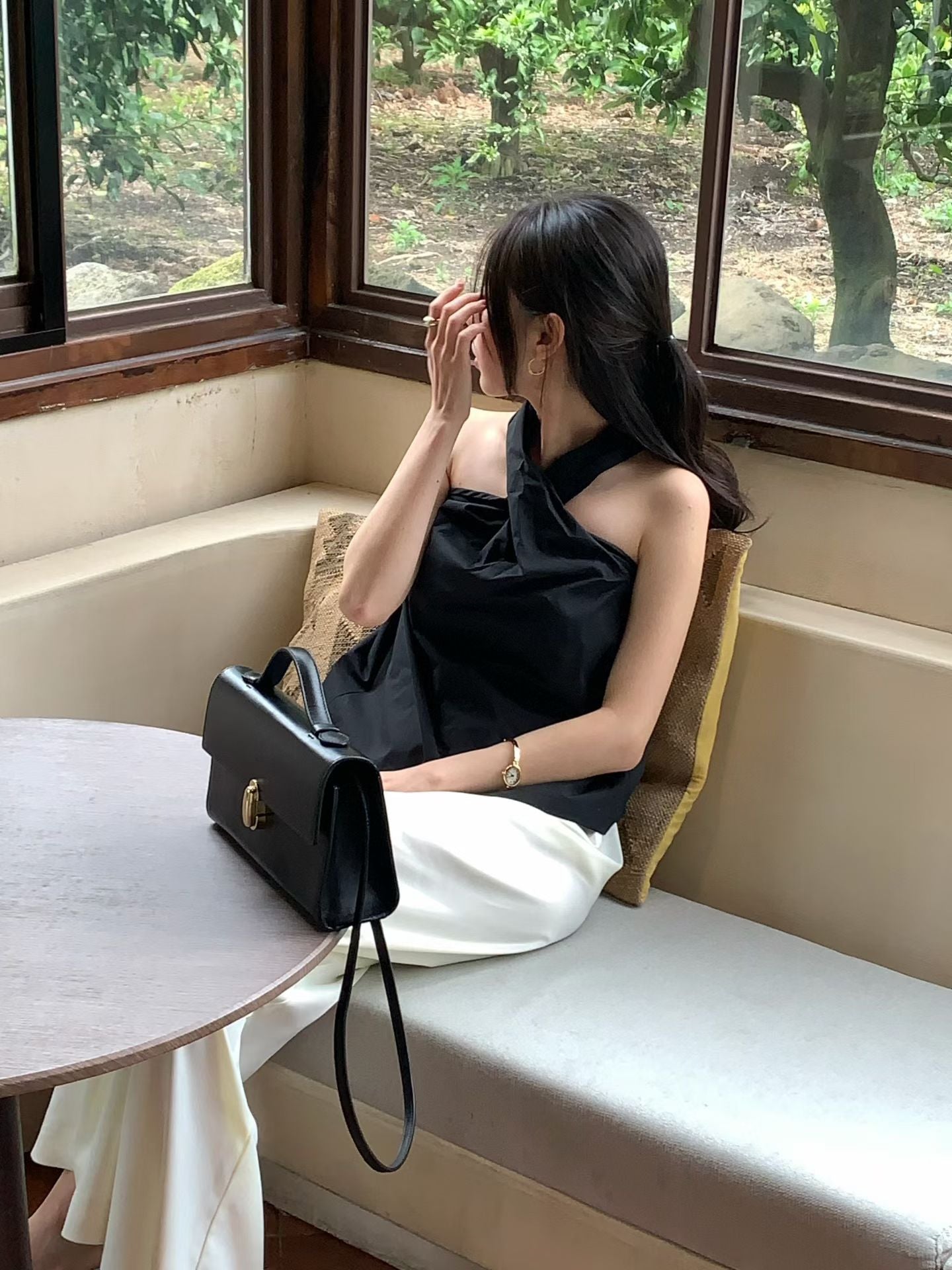 Ilyria Twist Blouse (2 Colors)