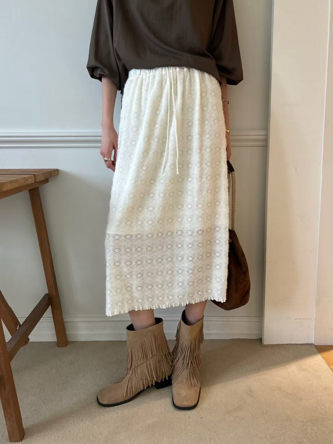Ondine Lace Skirt (2 Colors)