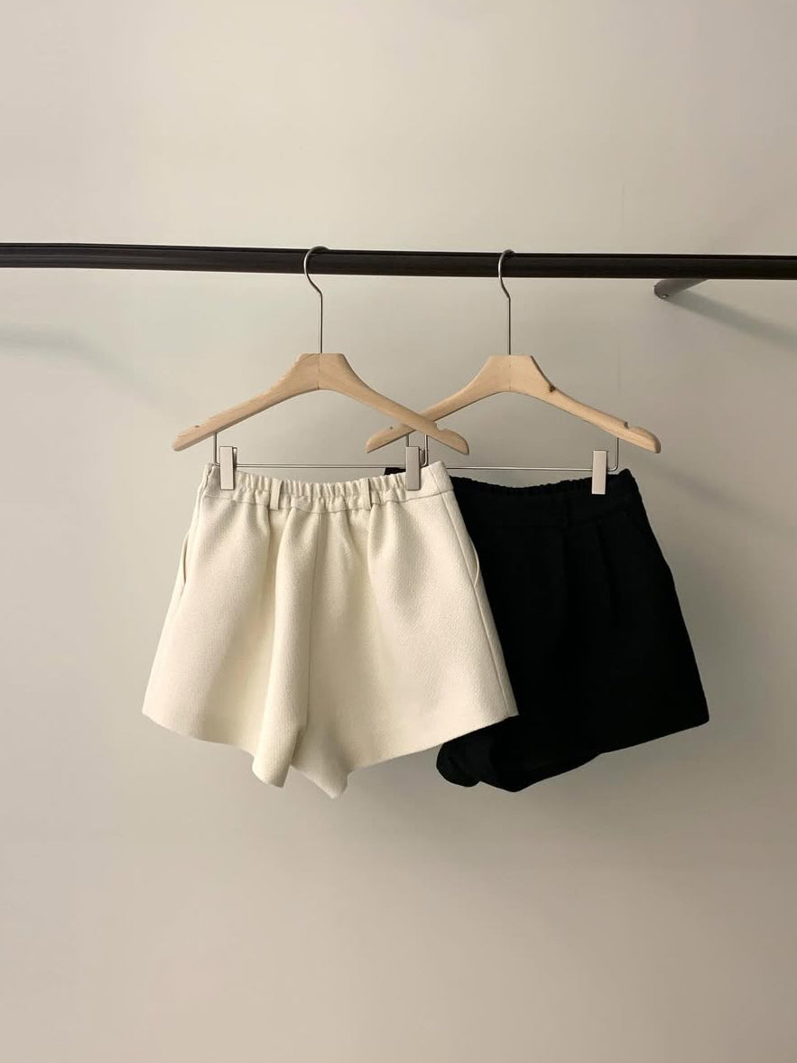 Peridot Tweed Short Pants (2 Colors)