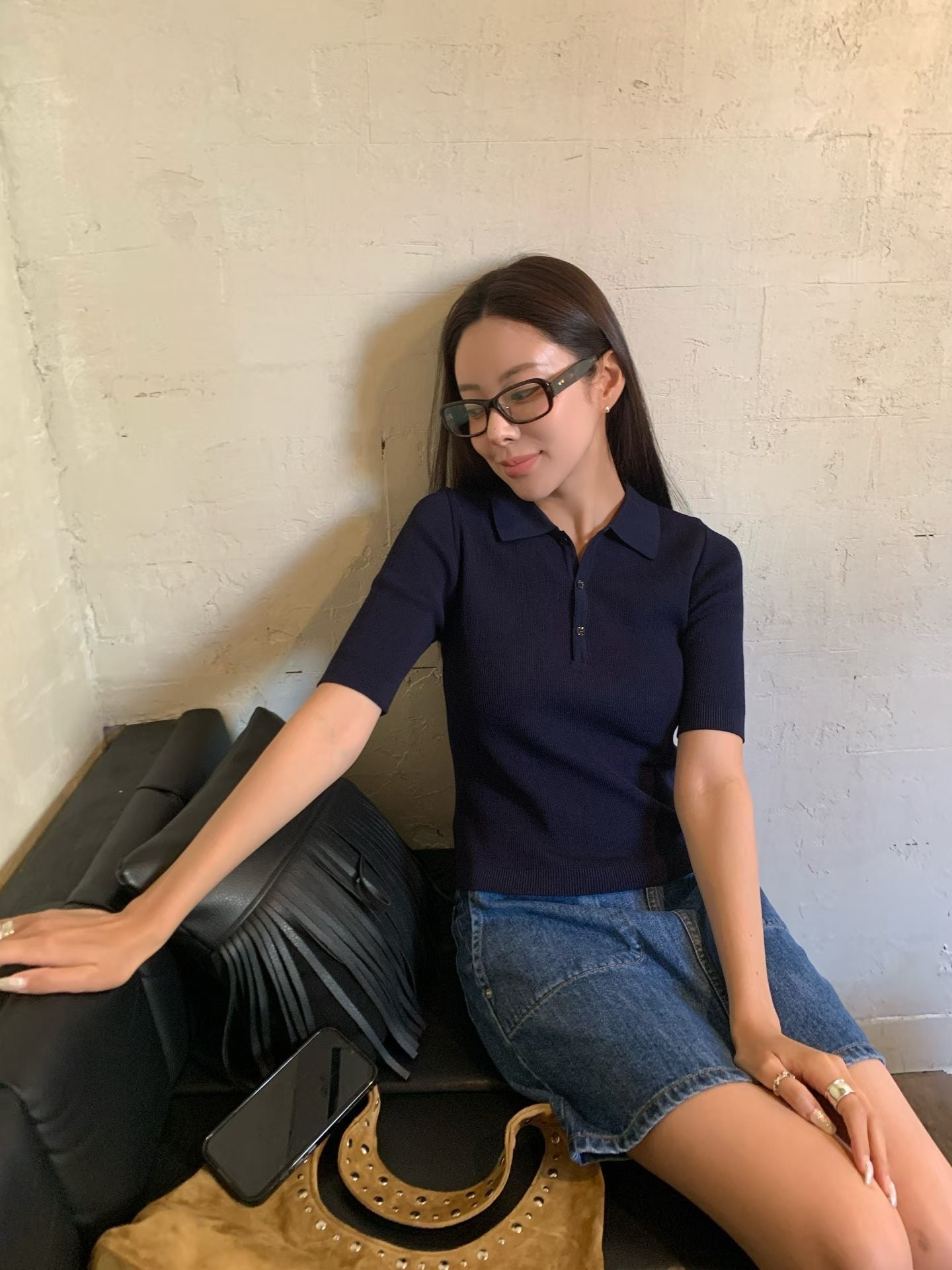 Eleanora Denim Skirt