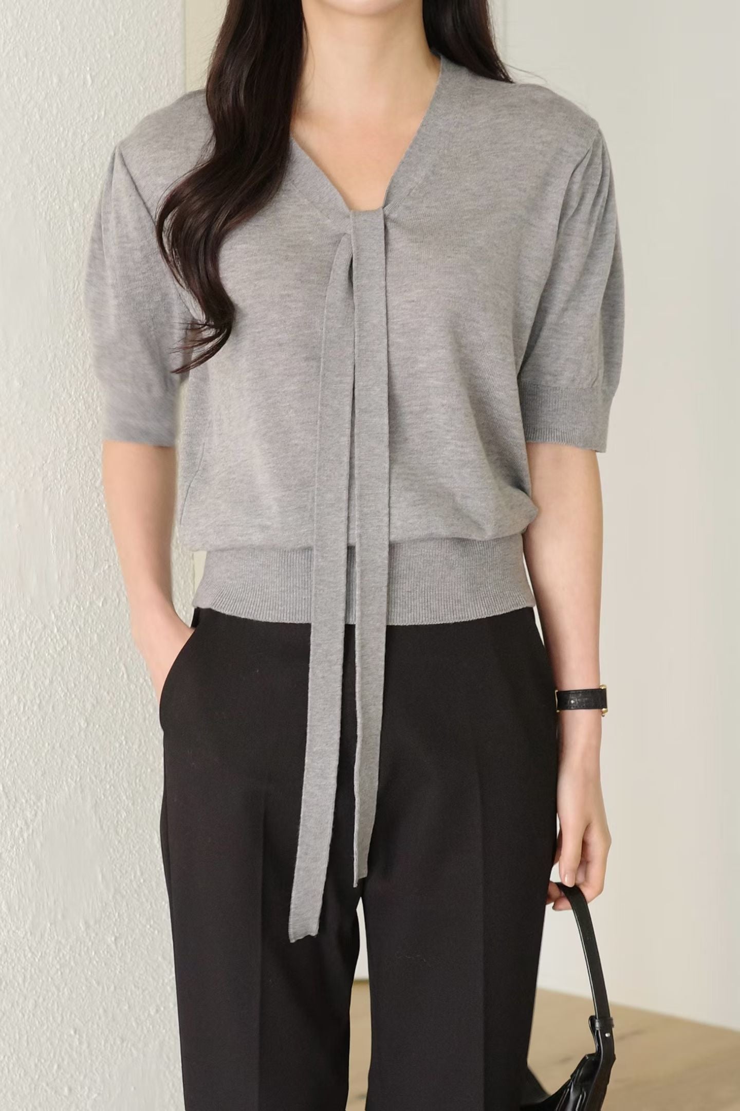 Amy Knit Top (2 Colors)(這款沒有直播!)