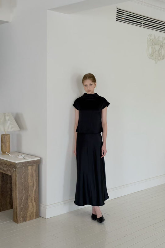 Adeline Silky Skirt (3 Colors)