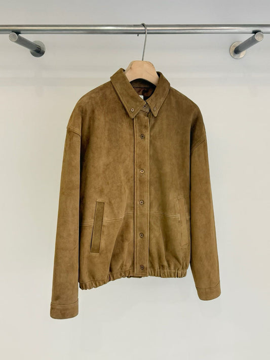 【Italy Fabric】 Lazira Goat Suede Jacket