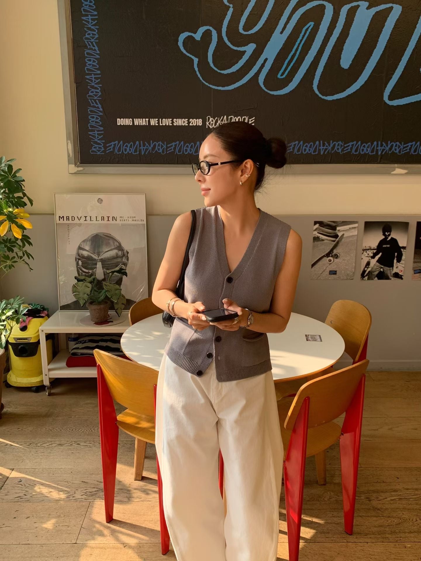 Pasithea Knit Sweater Vests (3 Colors)