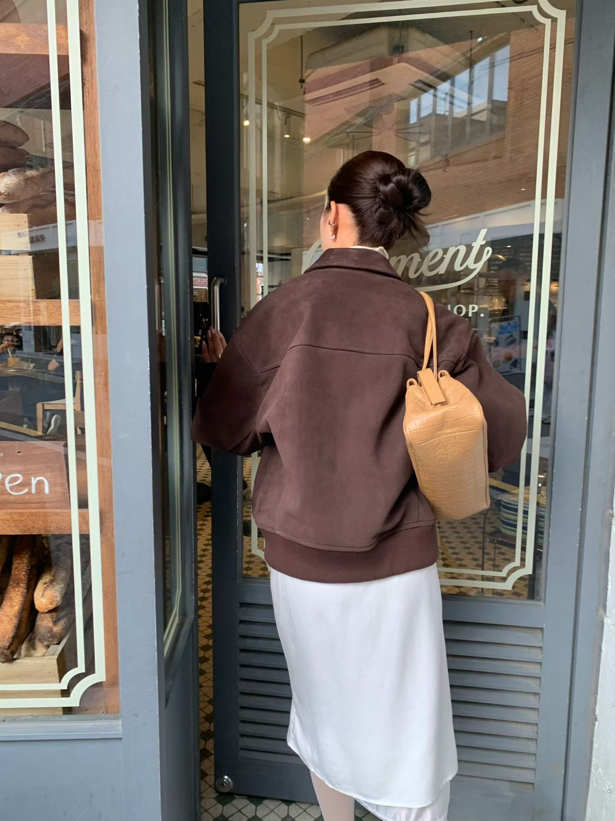 【意大利進口山羊麂皮】 Kyralie Italian Goat Suede Jacket