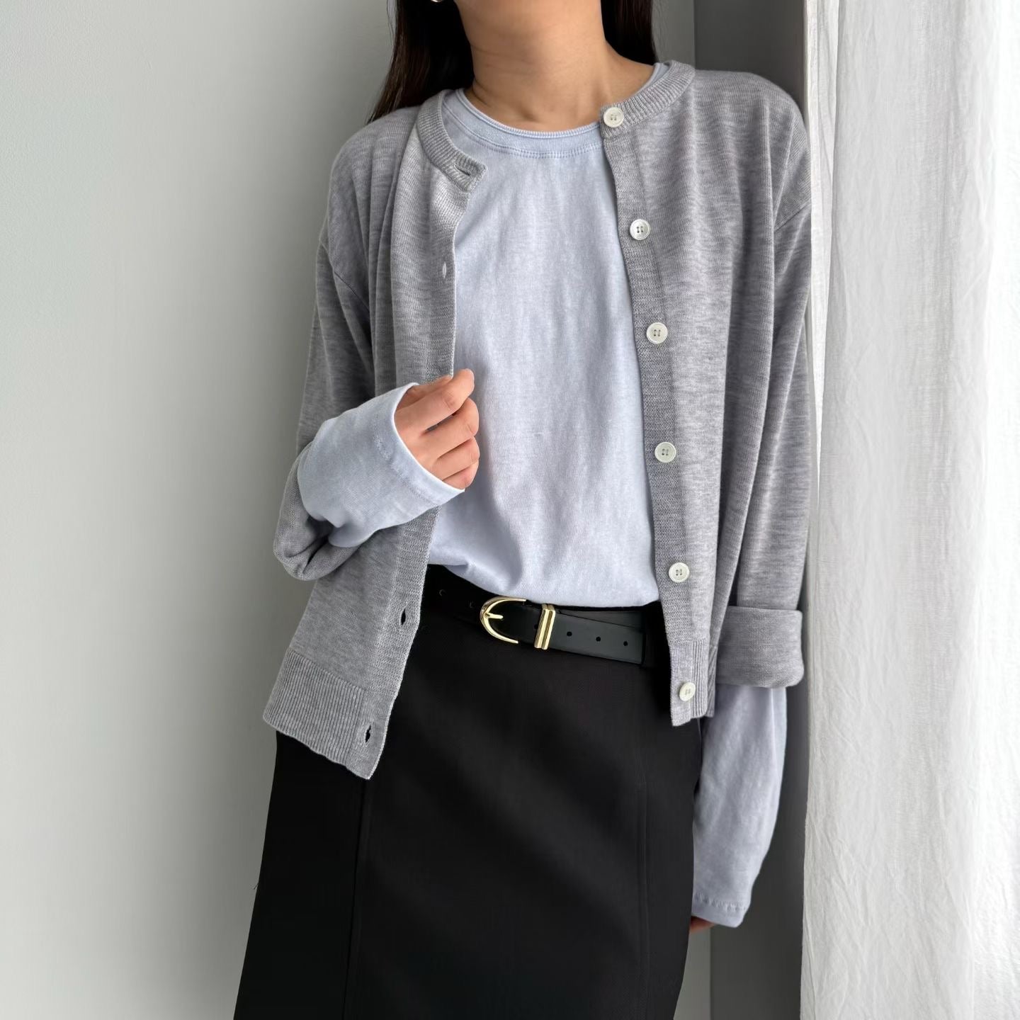 Gwennol 100% Superfine Merino Wool Knit Top (3 Colors)