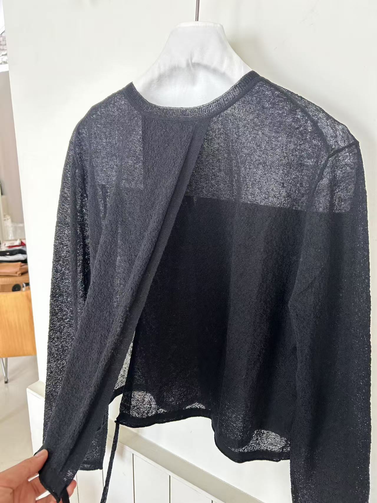 【亞麻44%棉36%】 Oriel Knit Top (3 Colors)