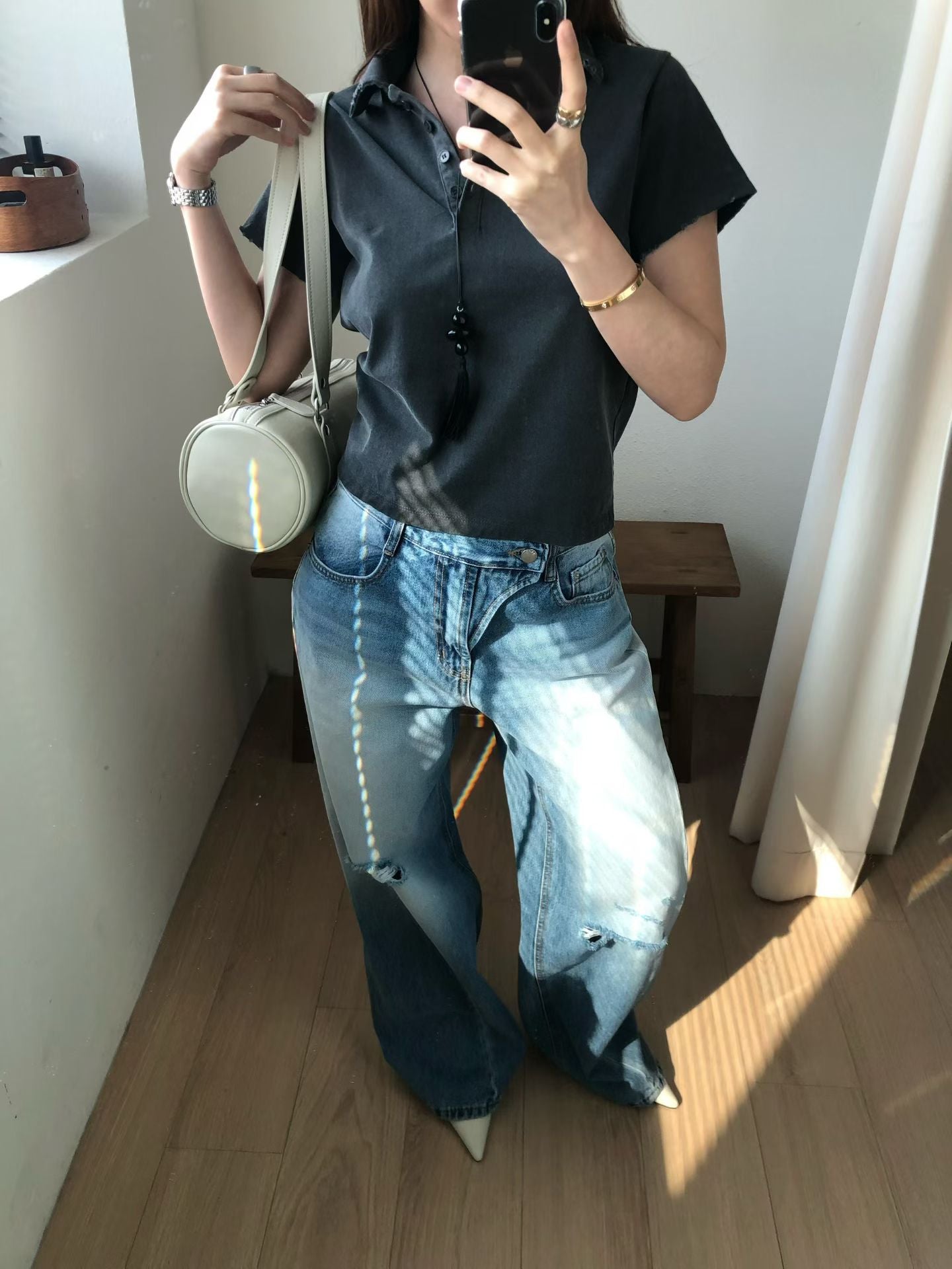 Liriope Polo Tee (2 Colors)