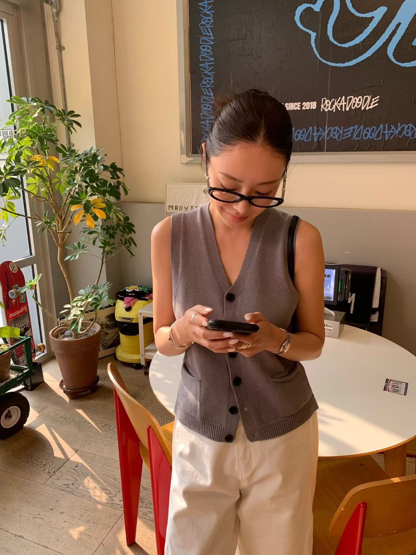 Pasithea Knit Sweater Vests (3 Colors)