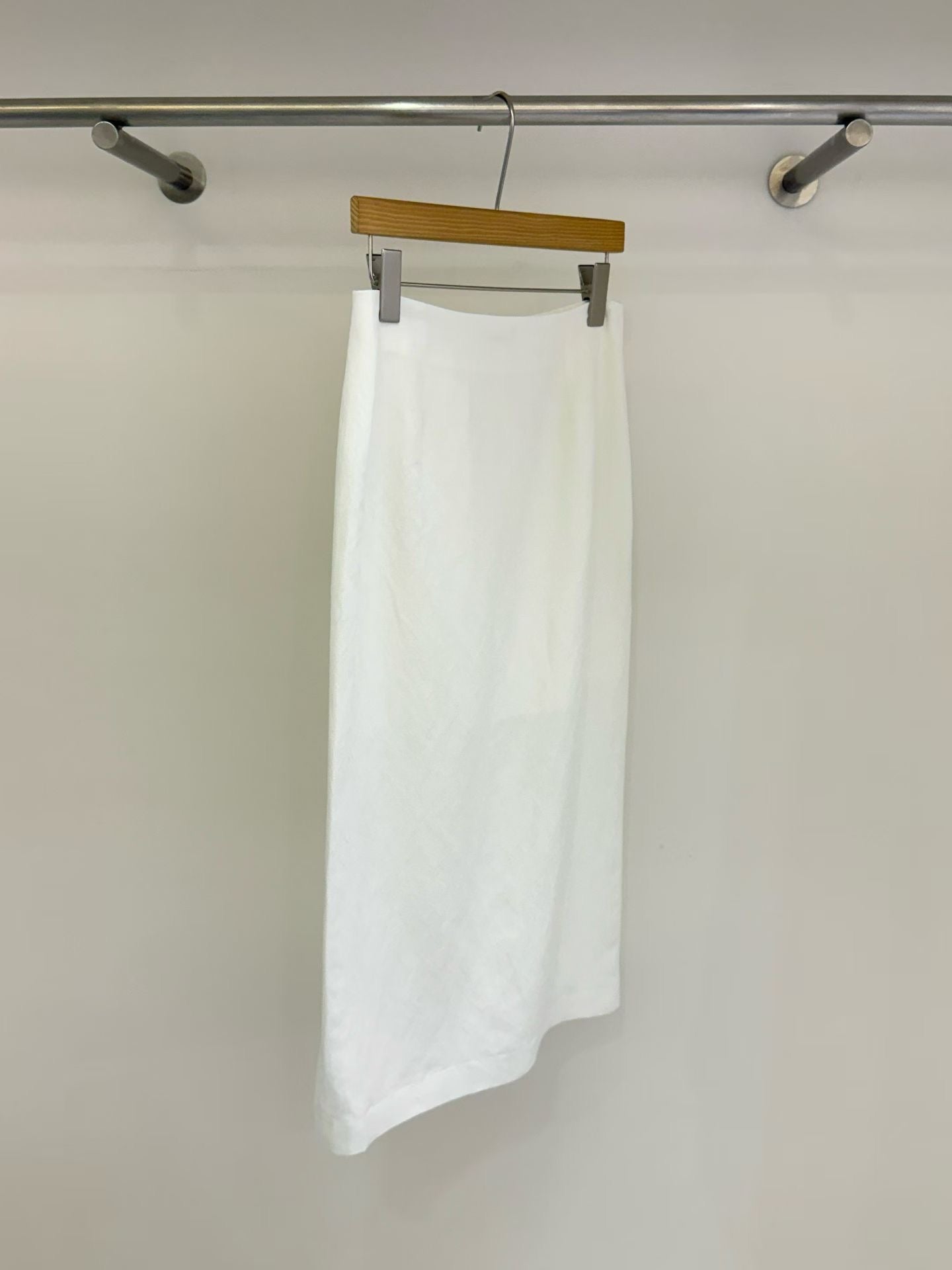 【亞麻50%面料】 Xanthe Linen Skirt (2 Colors)