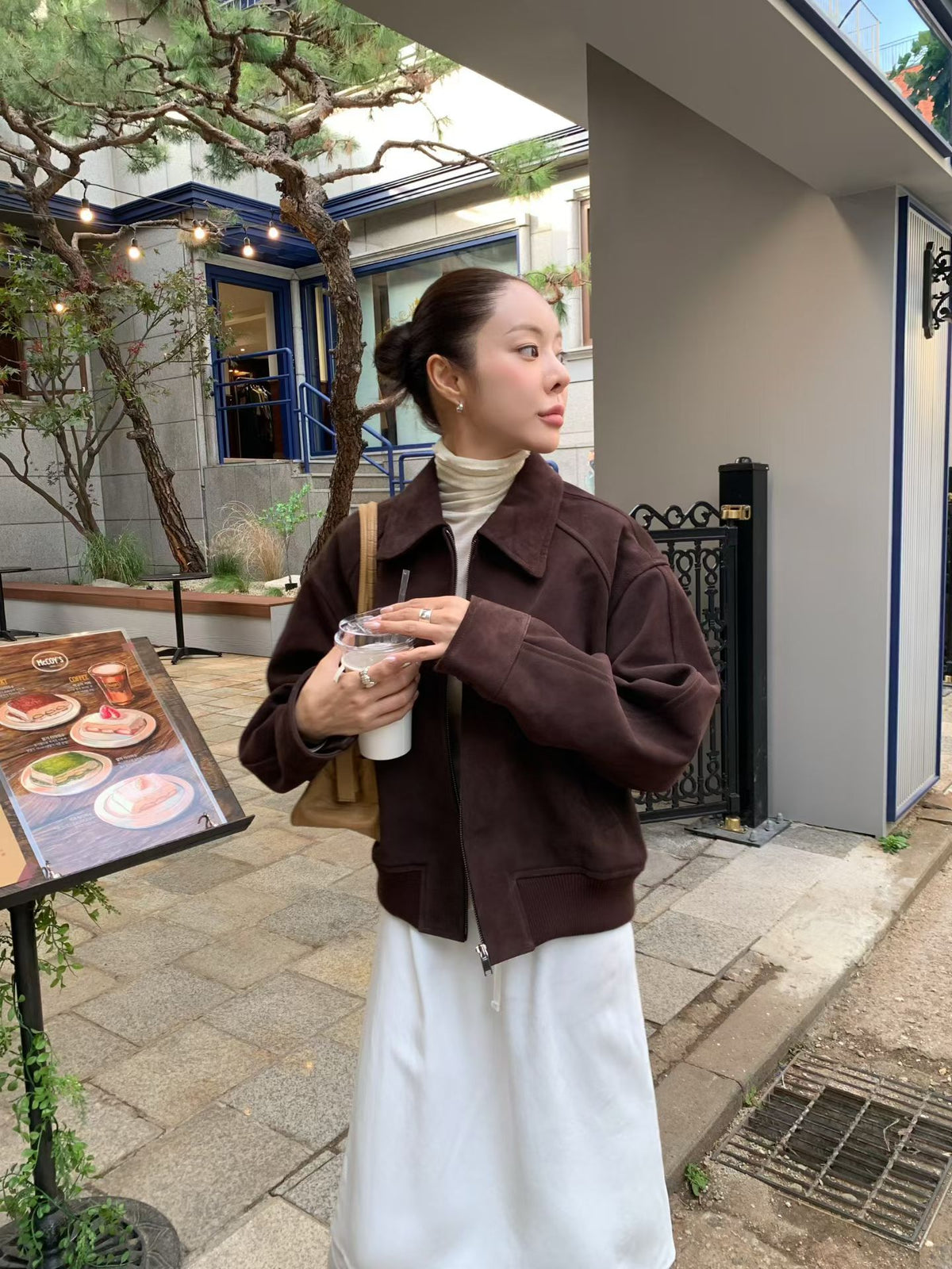 【意大利進口山羊麂皮】 Kyralie Italian Goat Suede Jacket