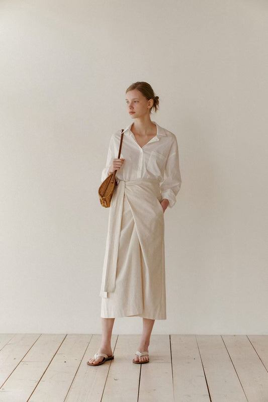 Loe Wrap Skirt (2 Colors)