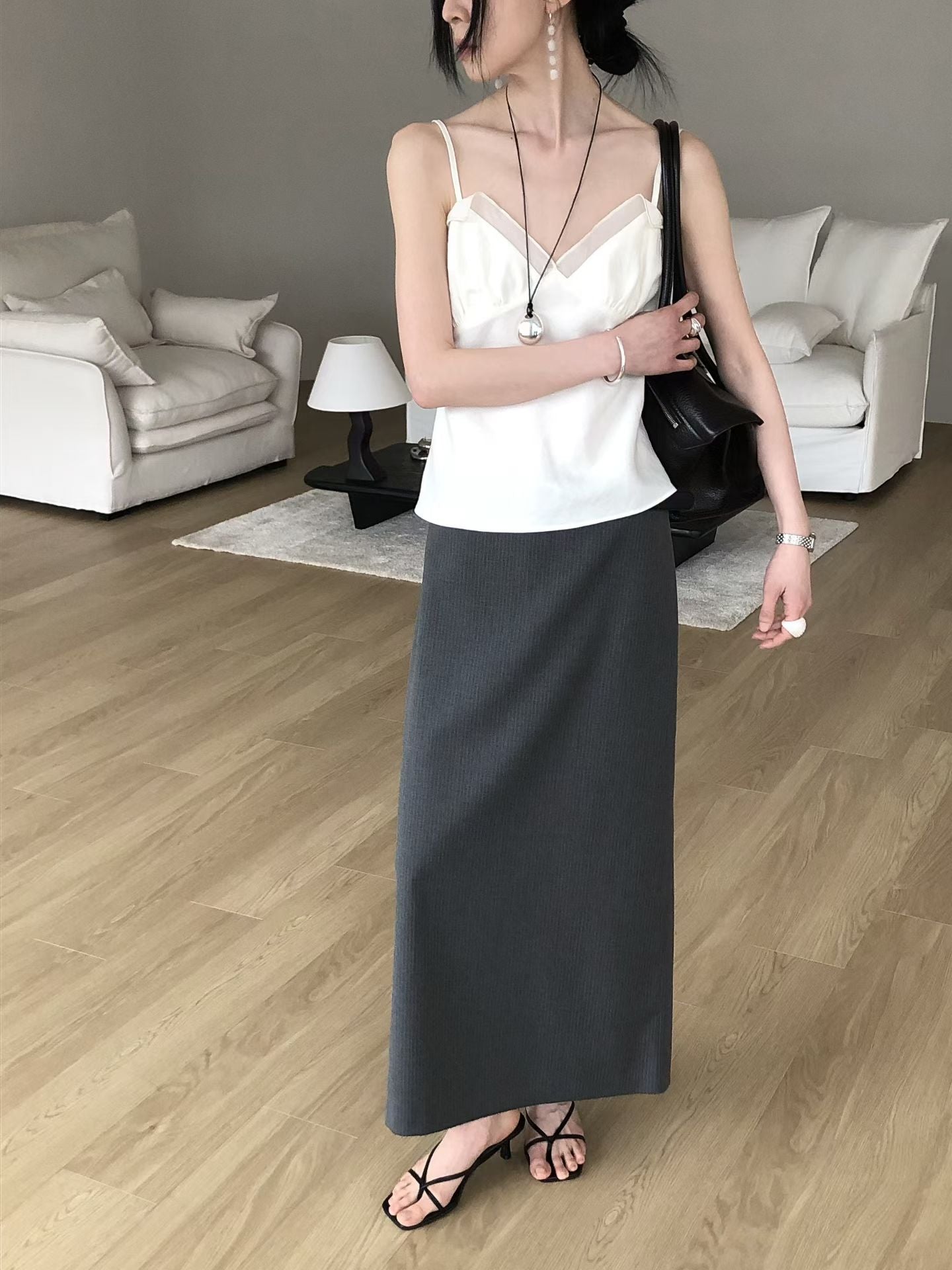 Spes Striped Skirt (2 Colors)