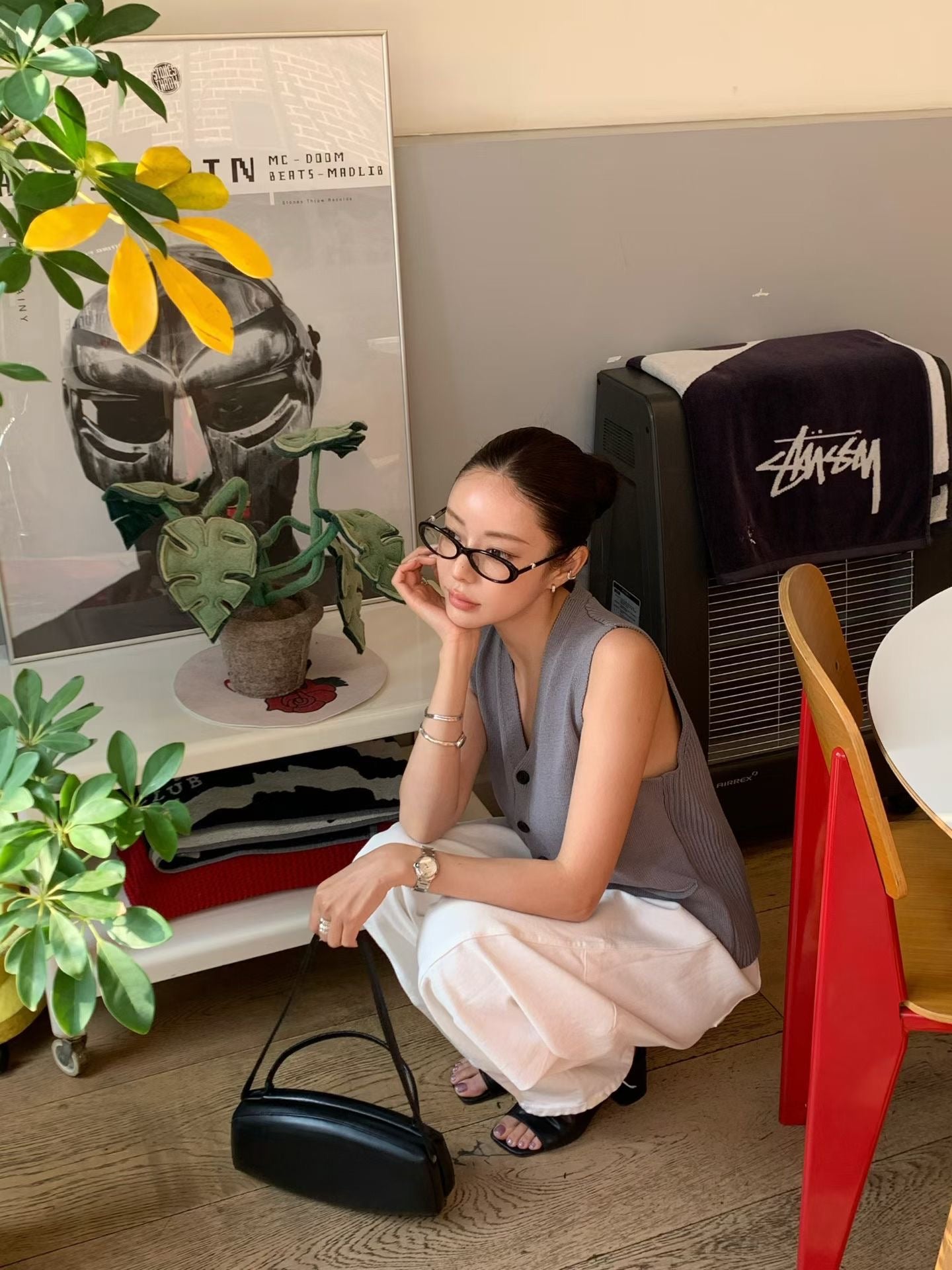 Pasithea Knit Sweater Vests (3 Colors)