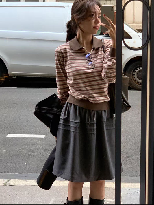 Xyla Striped Top (3 Colors)