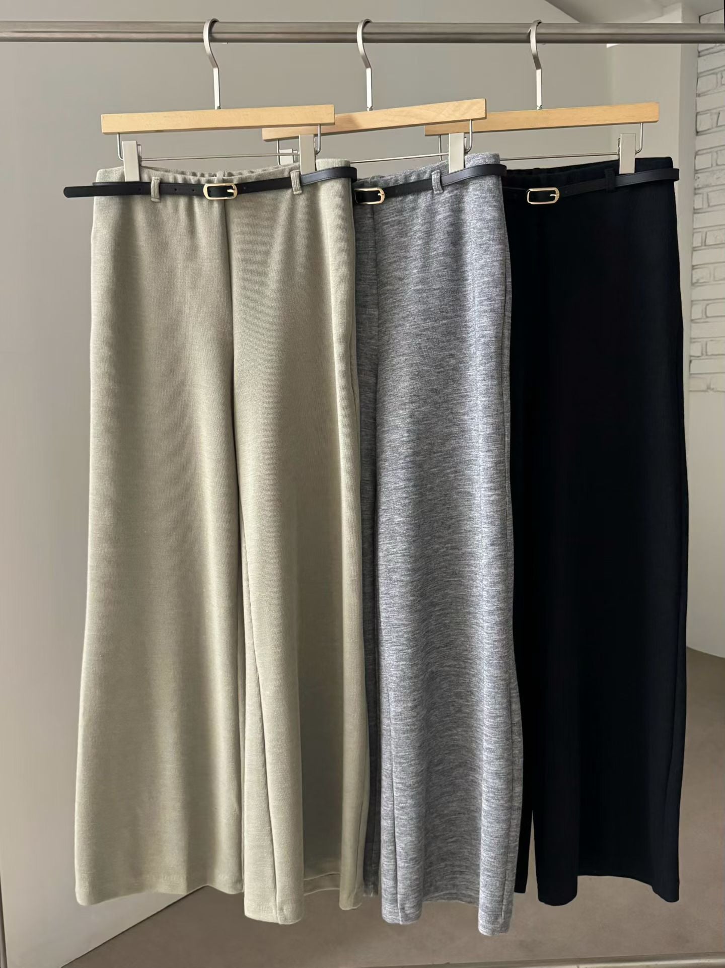 Zarielle Pants with Belt (3 Colors)