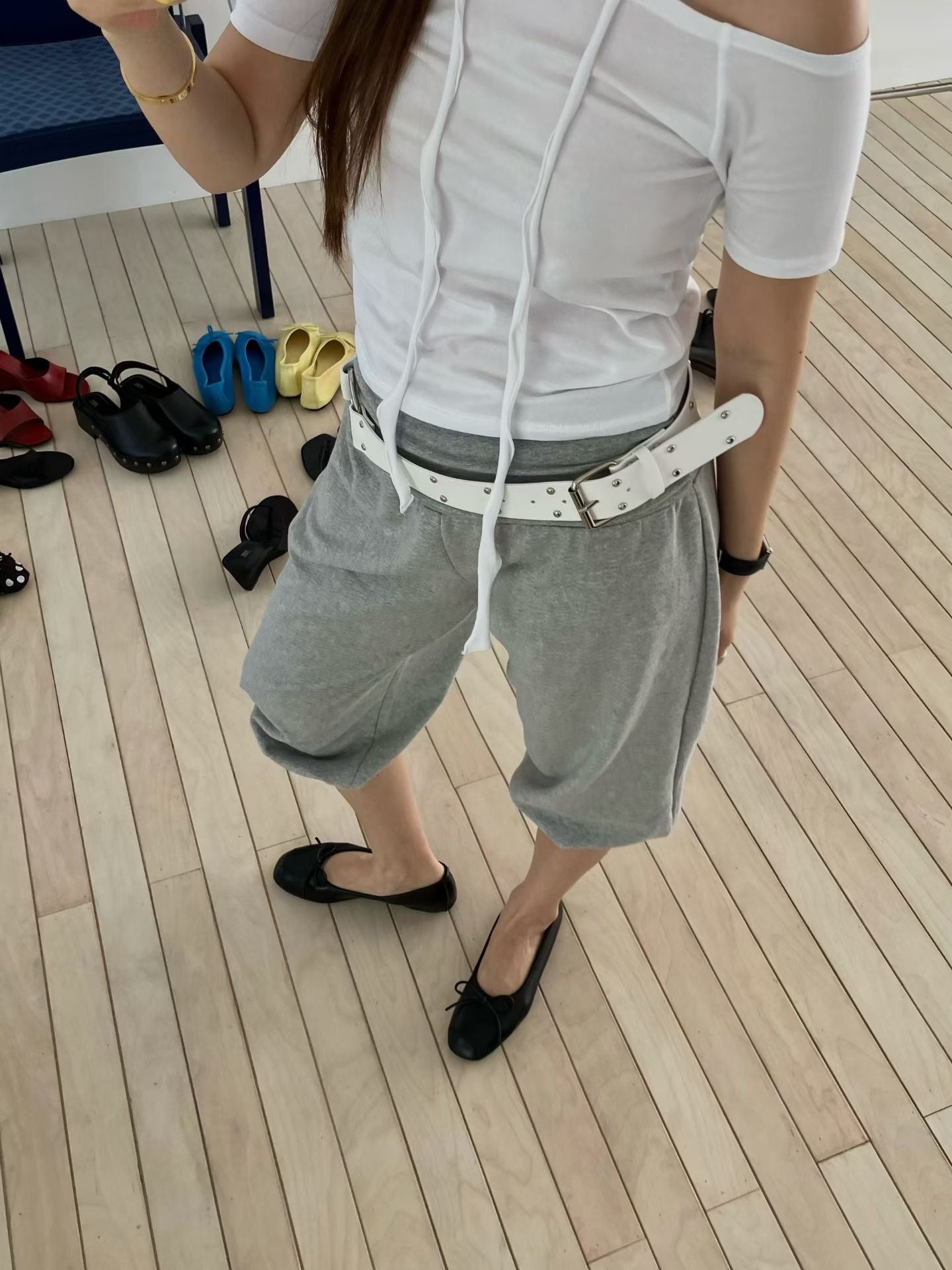 Orlaith Tee with Strap (2 Colors)