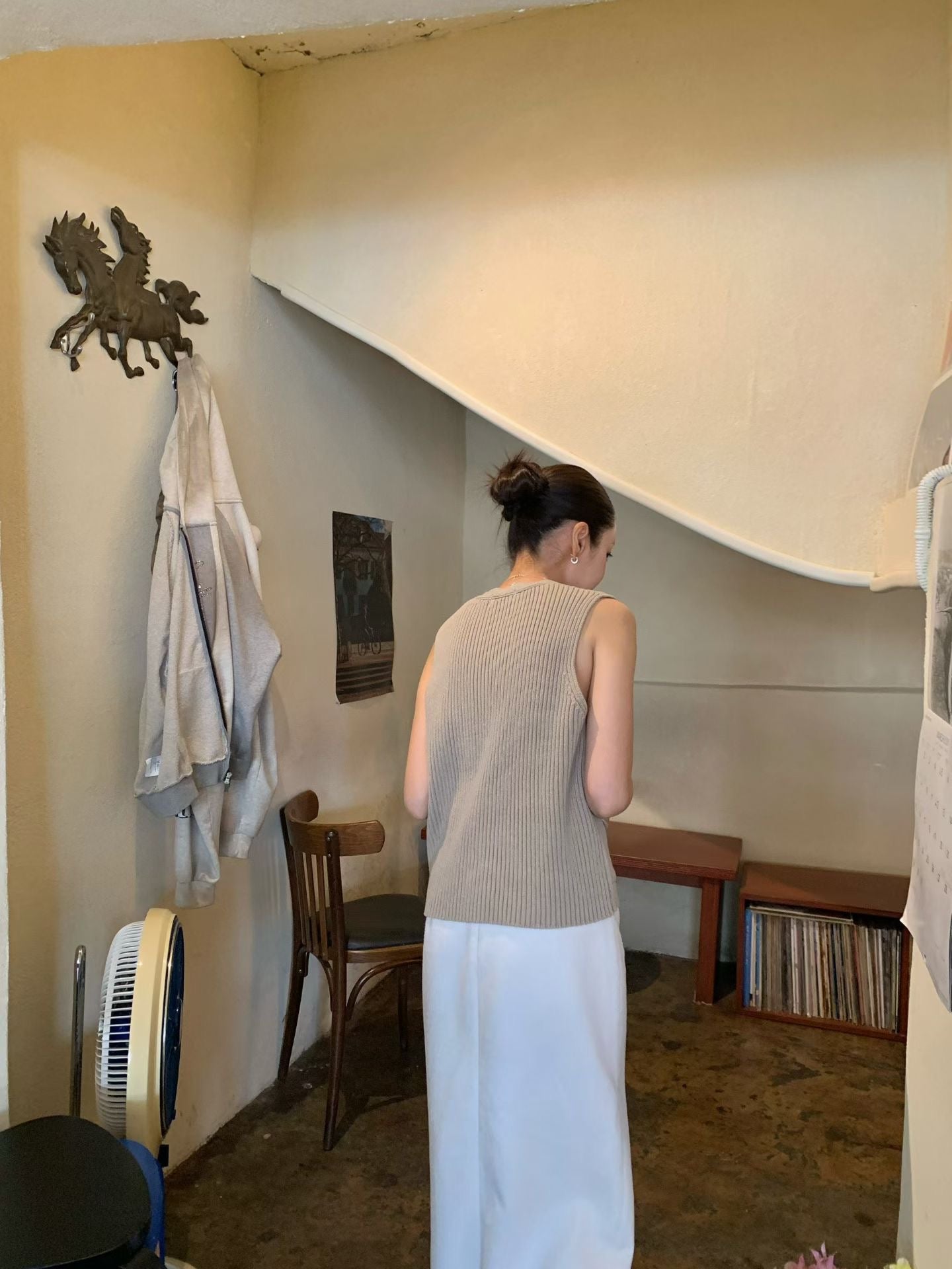 Pasithea Knit Sweater Vests (3 Colors)