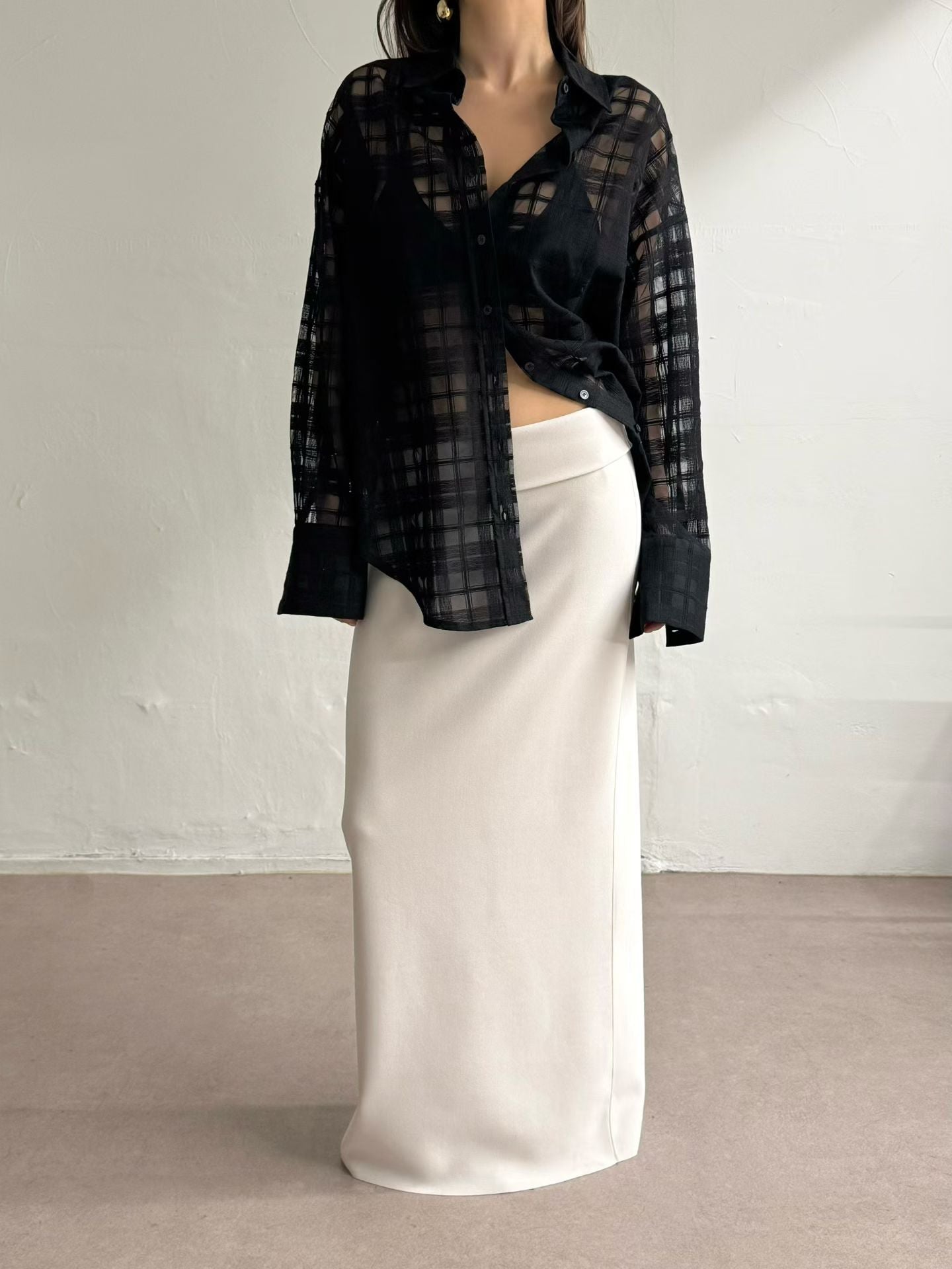 Merisy Checked Shirt (2 Colors)