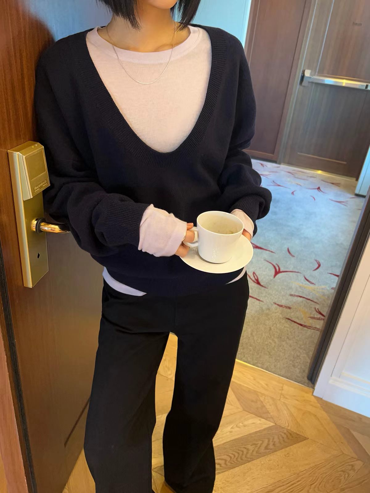 Elvira V Neck Sweater (3 Colors)