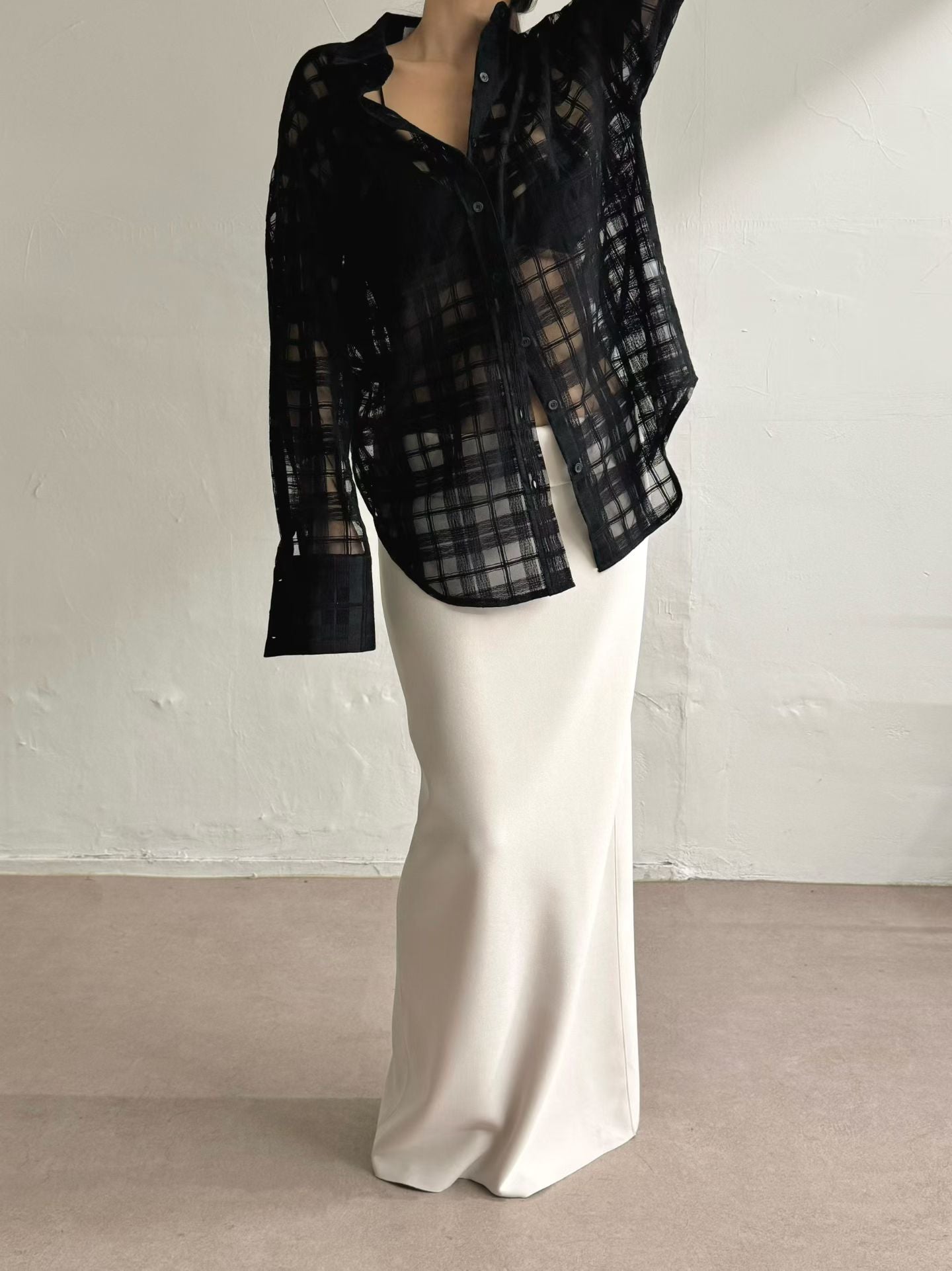 Merisy Checked Shirt (2 Colors)