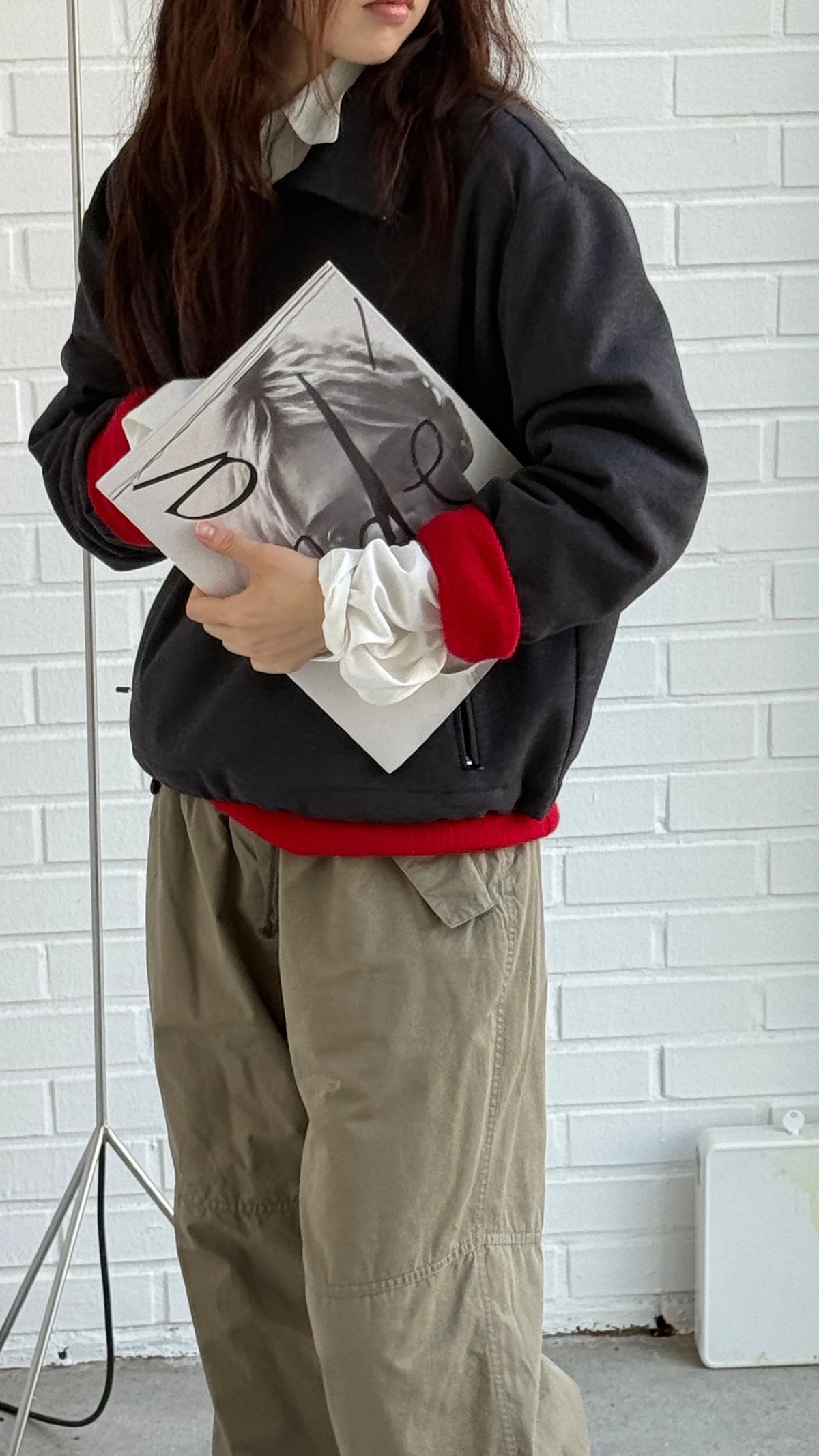 Hering Sweat Zip-up model photo